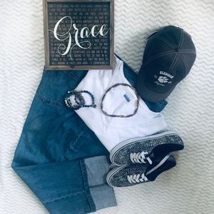 👀Denim 24/7 Plus Size Cuffed Jeans